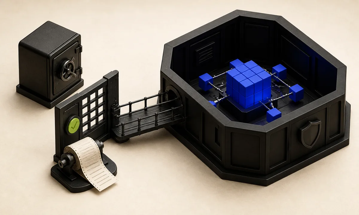 Secure agent delivery cover